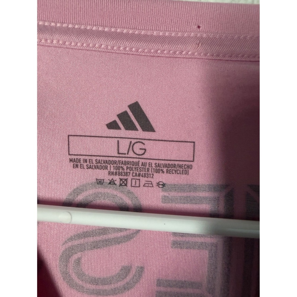 Adidas Inter Miami CF Lionel Messi 10 Pink Jersey Mens Large MLS Soccer Shirt‎ - Picture 5 of 9